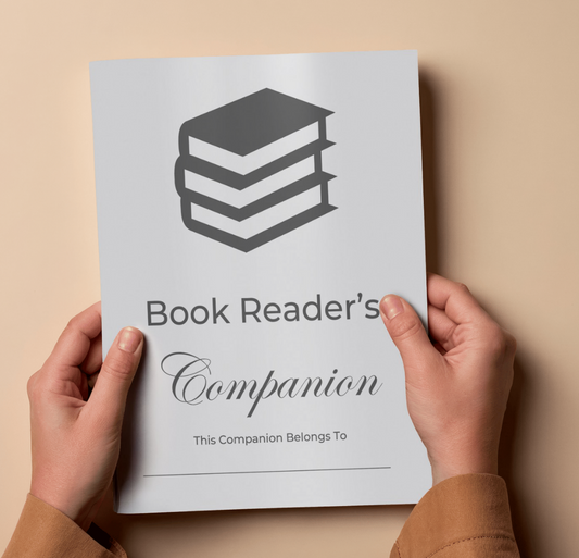 Hands holding the Book Reader's Companion